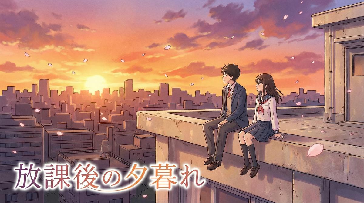 国产动漫-黄昏校园恋曲